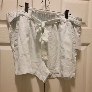Time & Tru High Rise Pull ON XXL‎ shorts with removal tie